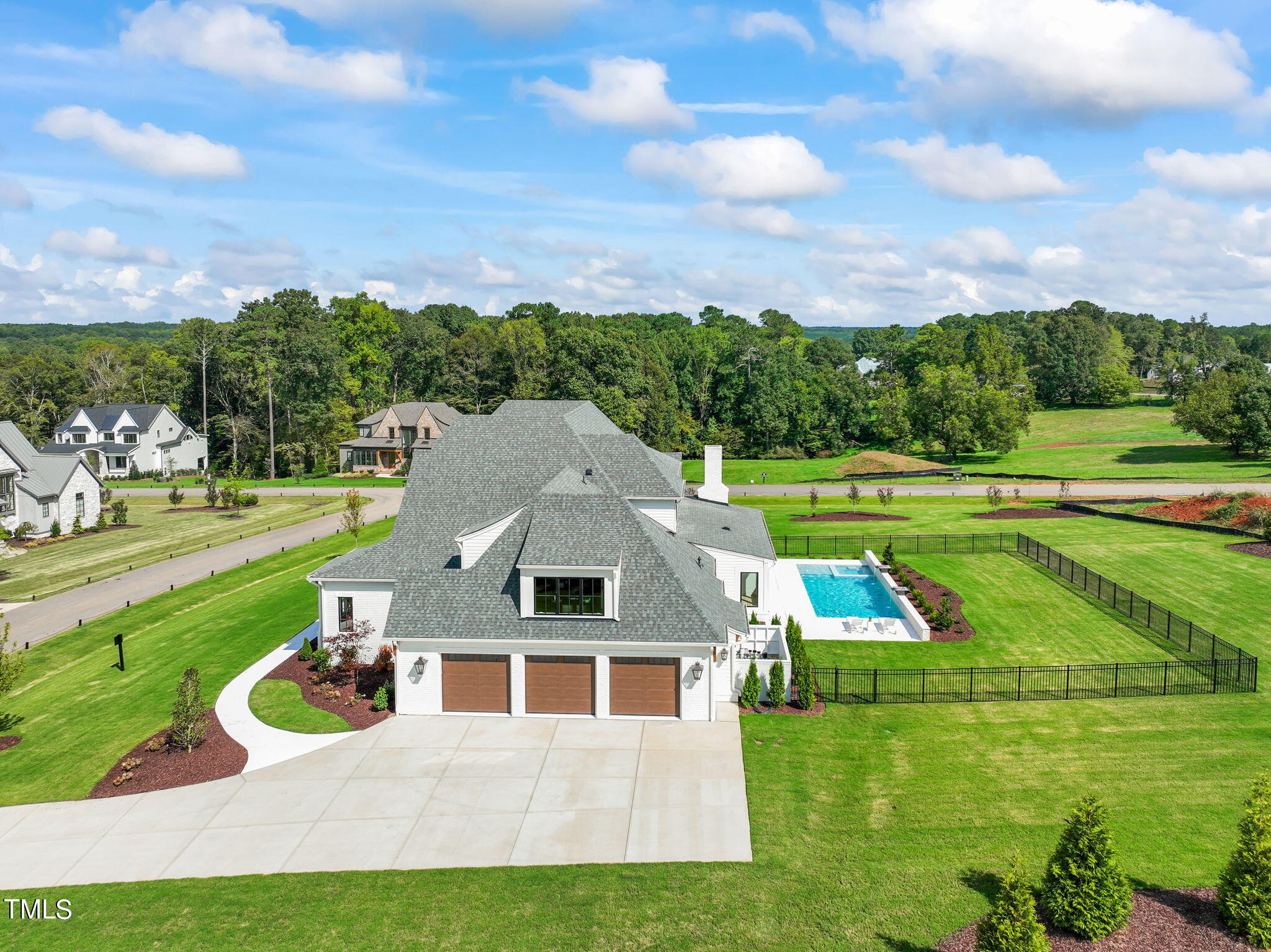 8916 Grand Highland Way Wake Forest, NC 27587 - Photo 75 of 80 a view of a house with a big yard