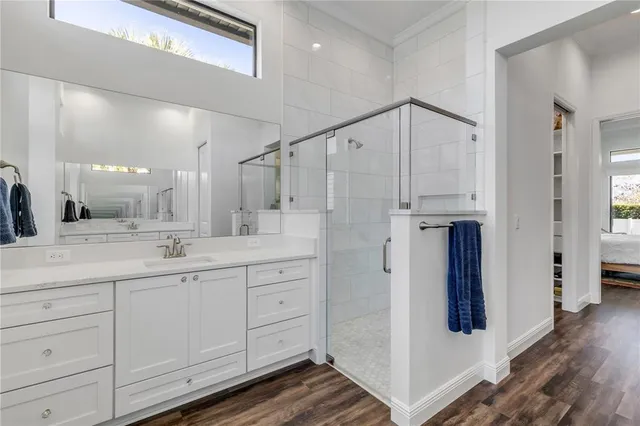 a view of a chairs and table in the patio