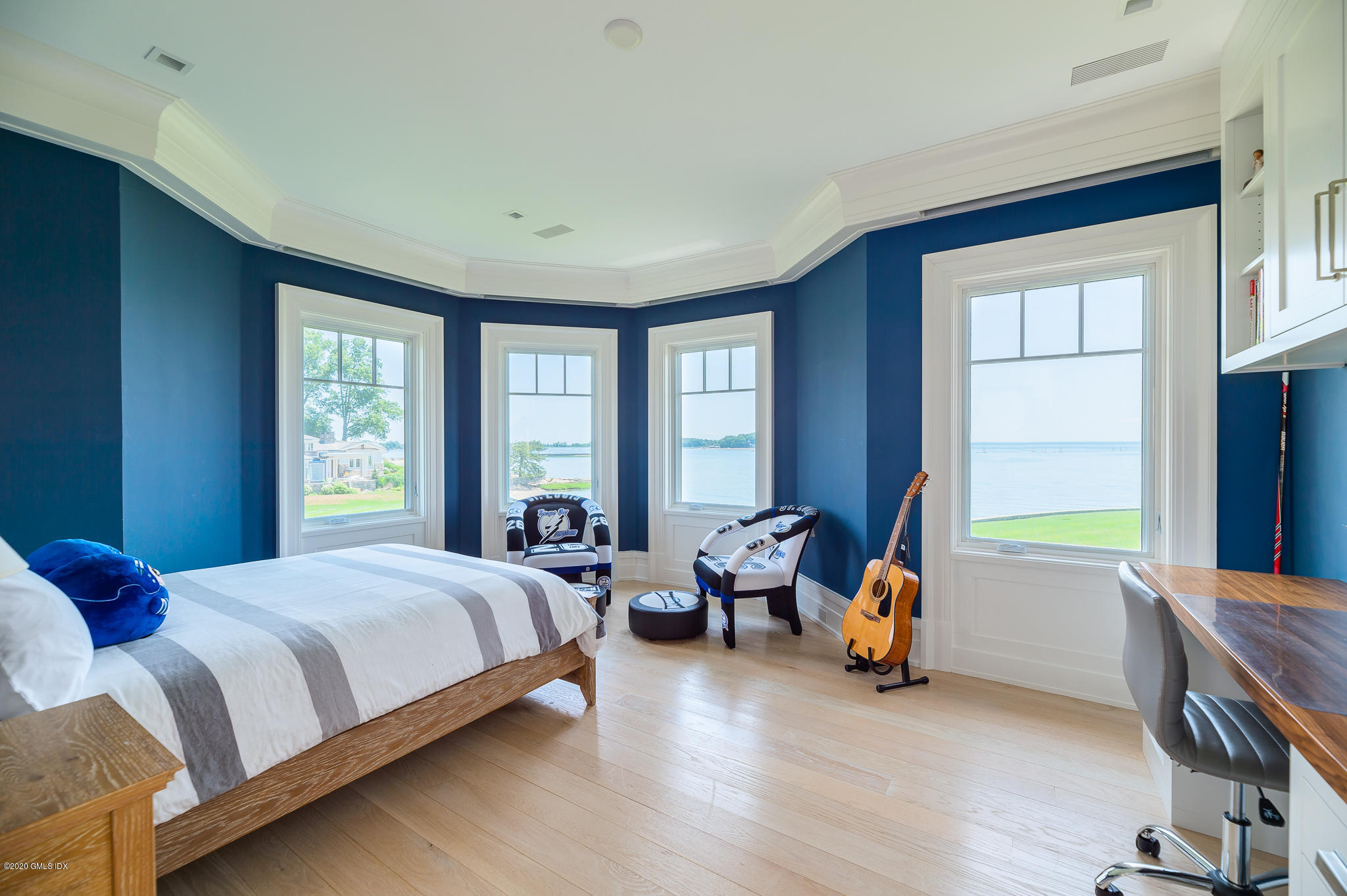 22 Pilot Rock Lane Riverside, CT 06878 - Photo 21 of 40 a bedroom with two beds and a window