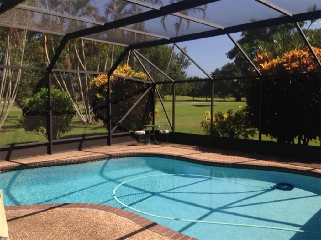 19508 Hampton Drive Boca Raton, FL 33434 - Photo 9 of 13 Private Screened in Free Form Pool