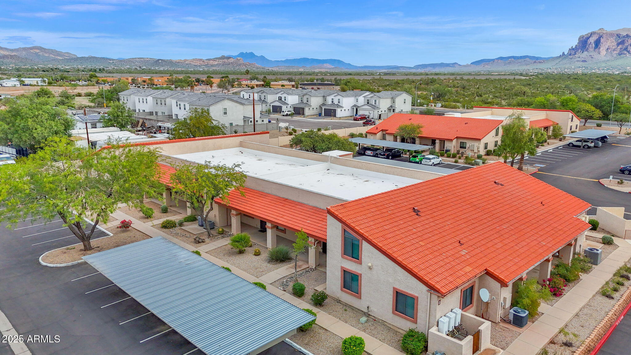 1440 North Idaho Road, Unit 1021 Apache Junction, AZ 85119 - Photo 20 of 24 aerial view of a house with a ocean view