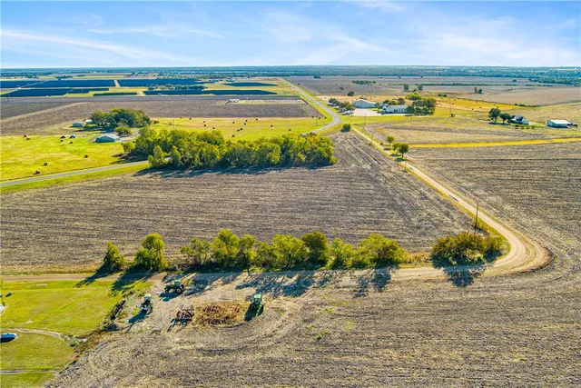 a view of an ocean and city