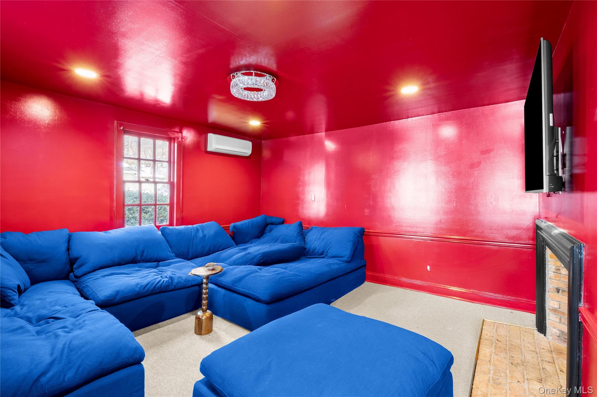 232 North Country Road Mount Sinai, NY 11766 - Photo 42 of 43 The room is currently painted red like this - the picture above was digitally enhanced