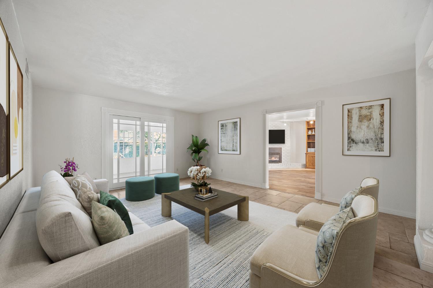 2179 Rall Avenue Clovis, CA 93611 - Photo 53 of 54 a living room with furniture and a large window