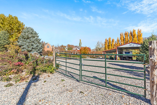 390 North 100 West Monroe, UT 84754 - Photo 80 of 167 Gate with an outdoor structure