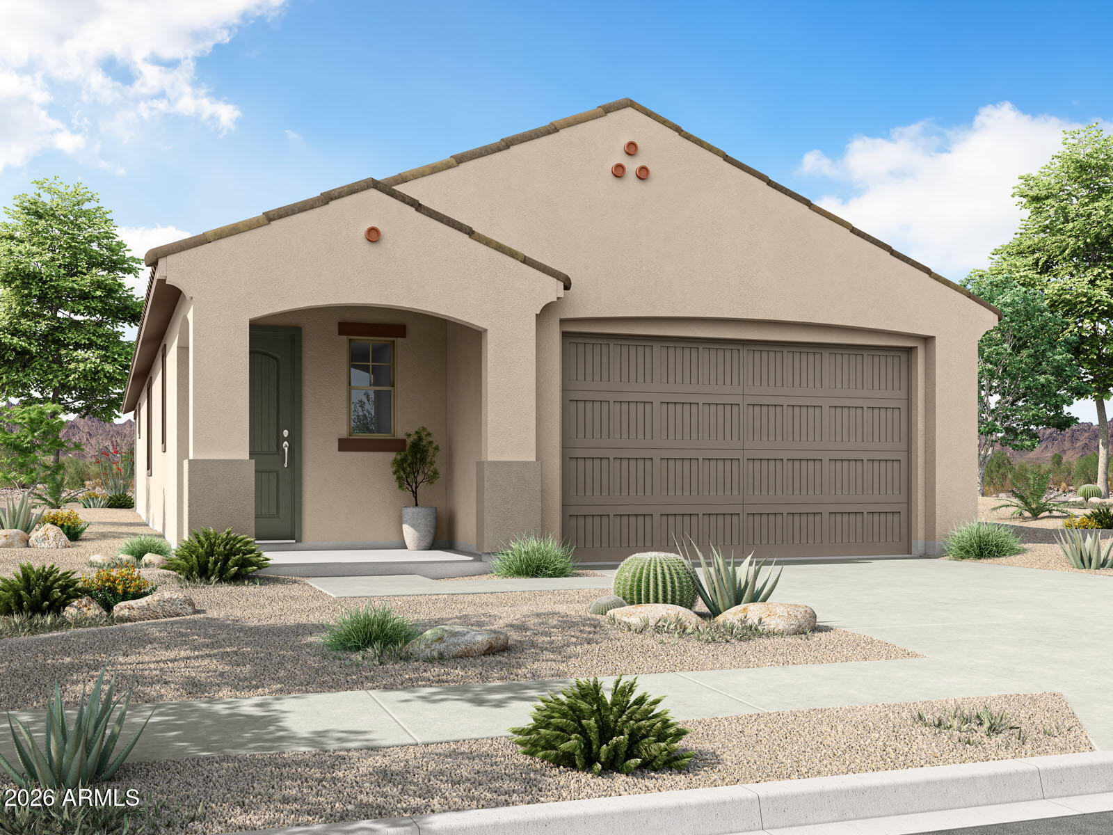 8032 West Berkeley Road Phoenix, AZ 85035 - Photo 1 of 8 a front view of a house with a yard