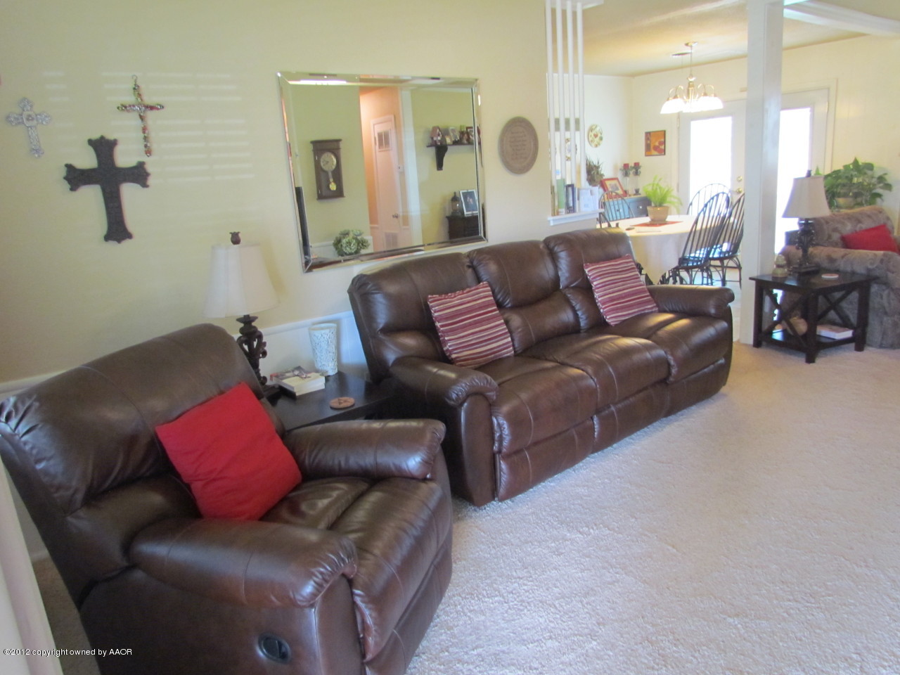 5313 Parker Street Amarillo, TX 79110 - Photo 5 of 26 a view of a livingroom with furniture and a couch