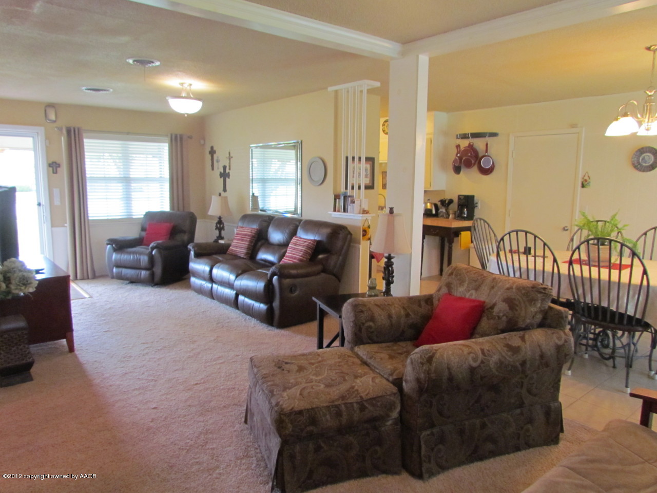 5313 Parker Street Amarillo, TX 79110 - Photo 8 of 26 a living room with furniture and wooden floor