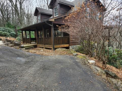 102 Flint Ridge Trail Fancy Gap, VA 24328 - Photo 3 of 26 a view of a house with a yard and large tree