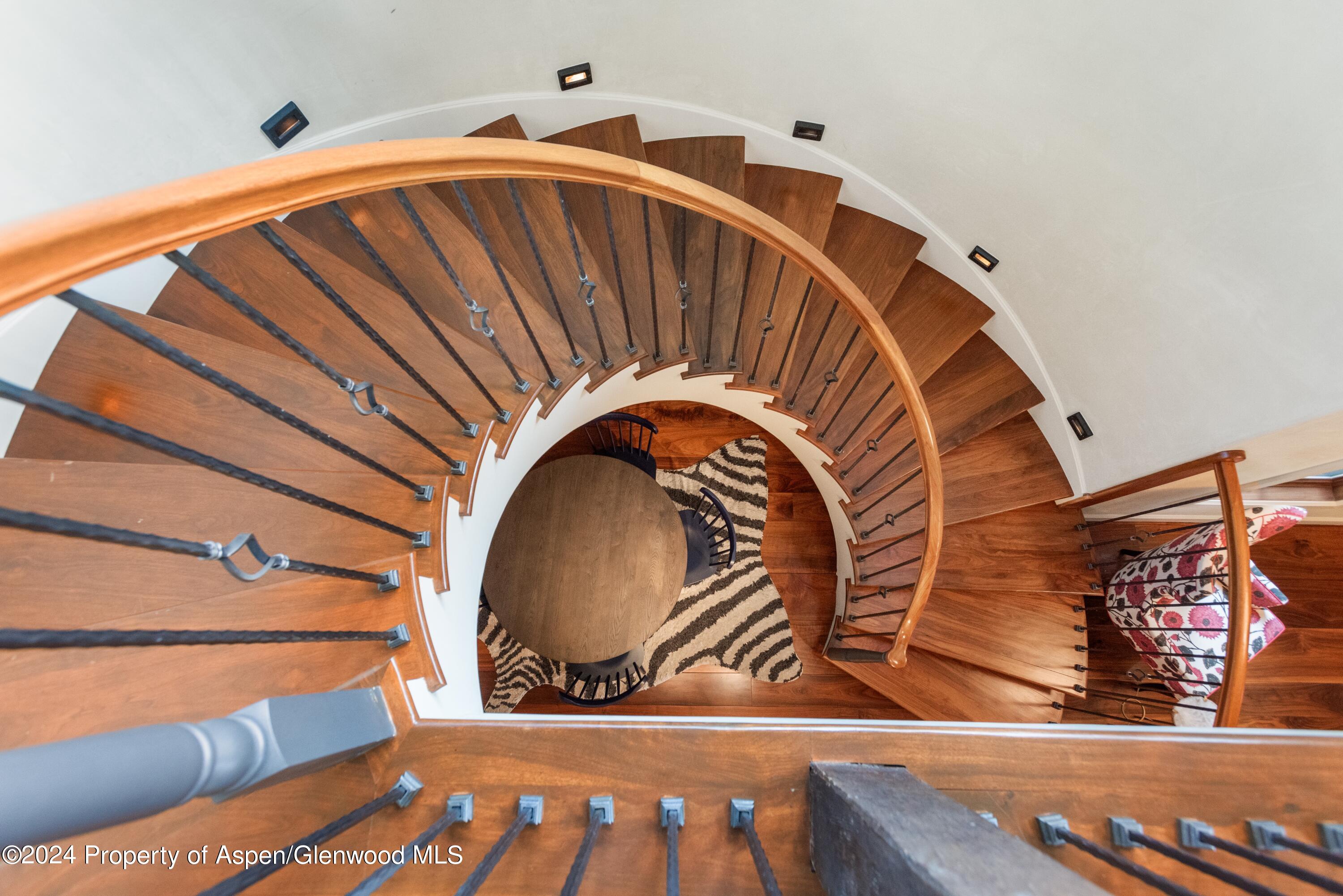 705 Spruce Street Aspen, CO 81611 - Photo 18 of 44 a view of stairs with sitting area