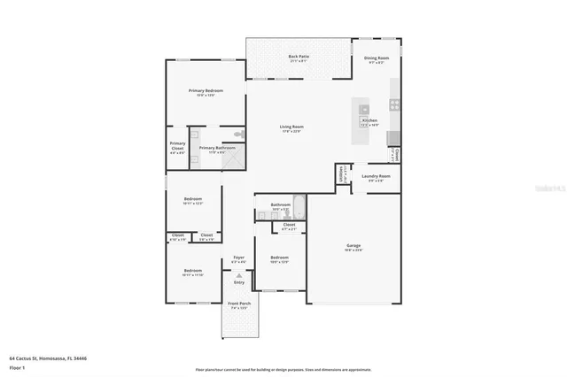 $335,990 | 64 Cactus Street, Homosassa, FL 34446