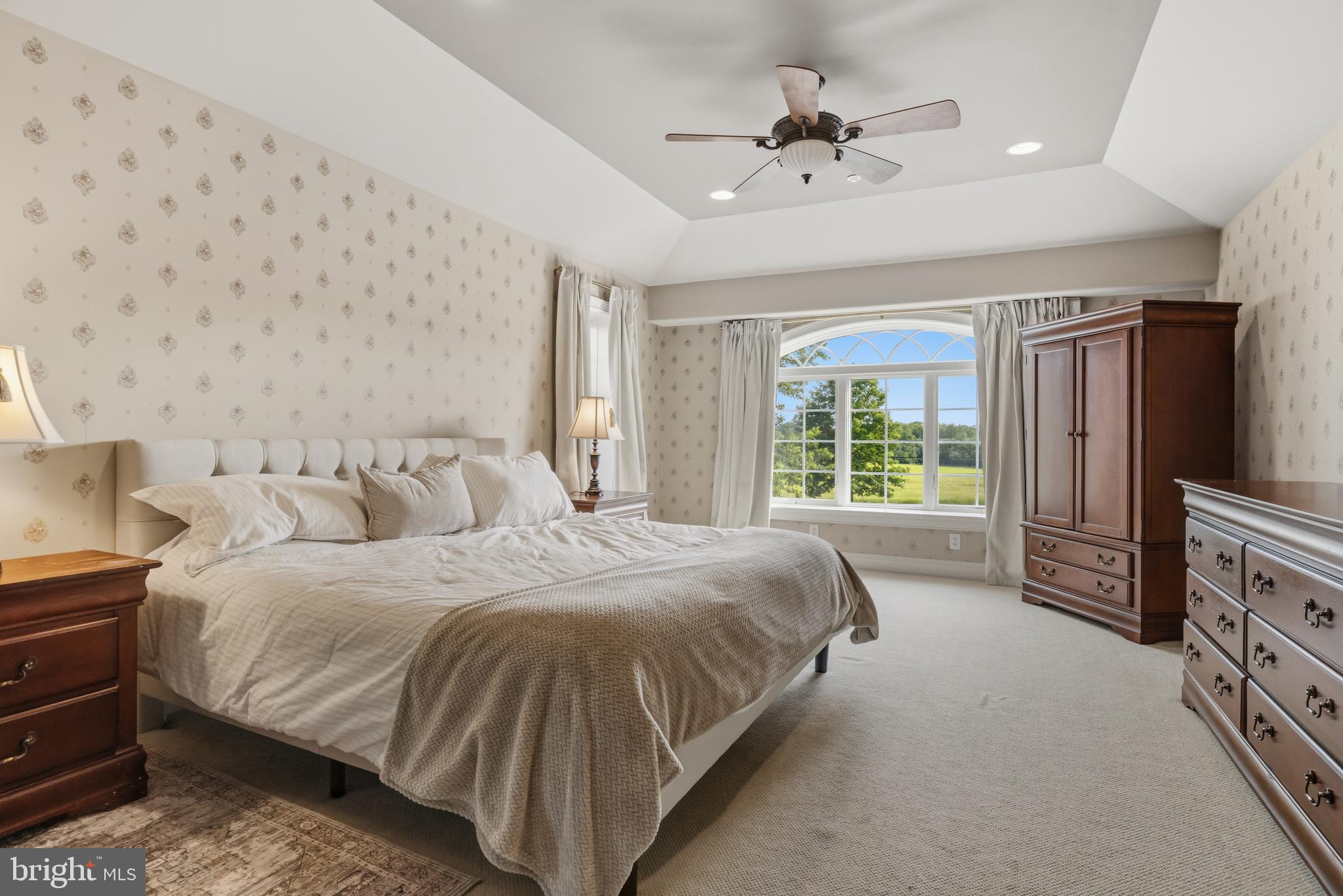 265 Walter Road Chalfont, PA 18914 - Photo 39 of 83 Primary bedroom with arched windows