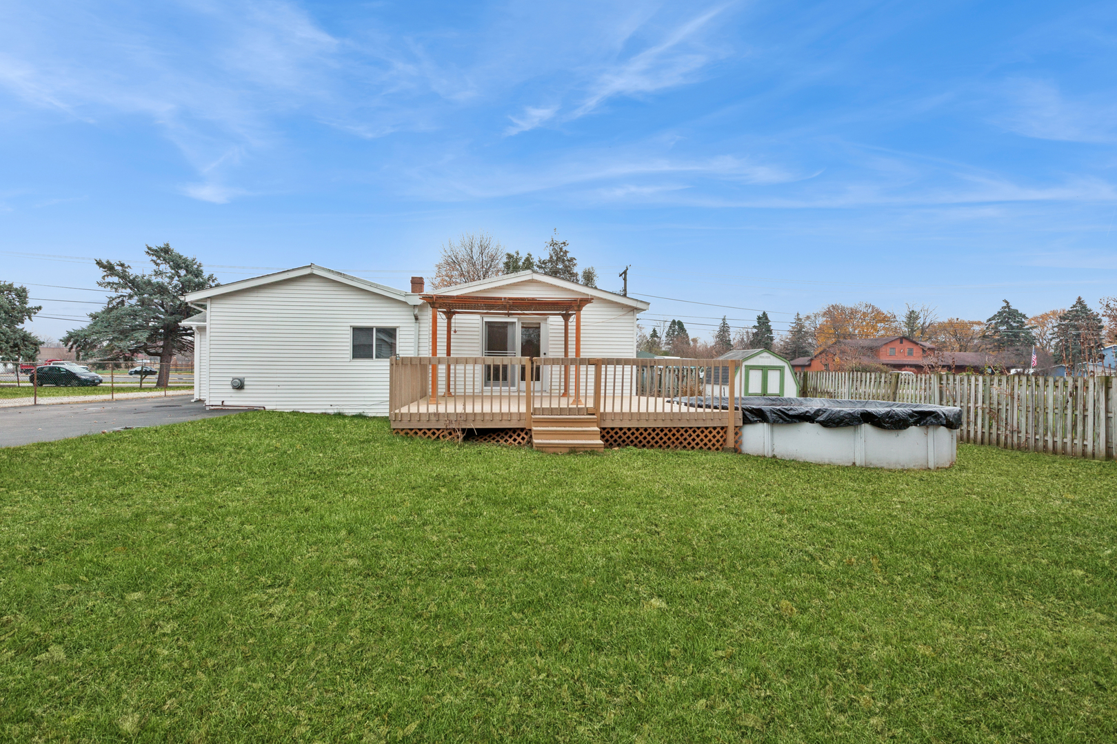 S348 East Street Winfield, IL 60190 - Photo 18 of 23 a view of a house with a backyard