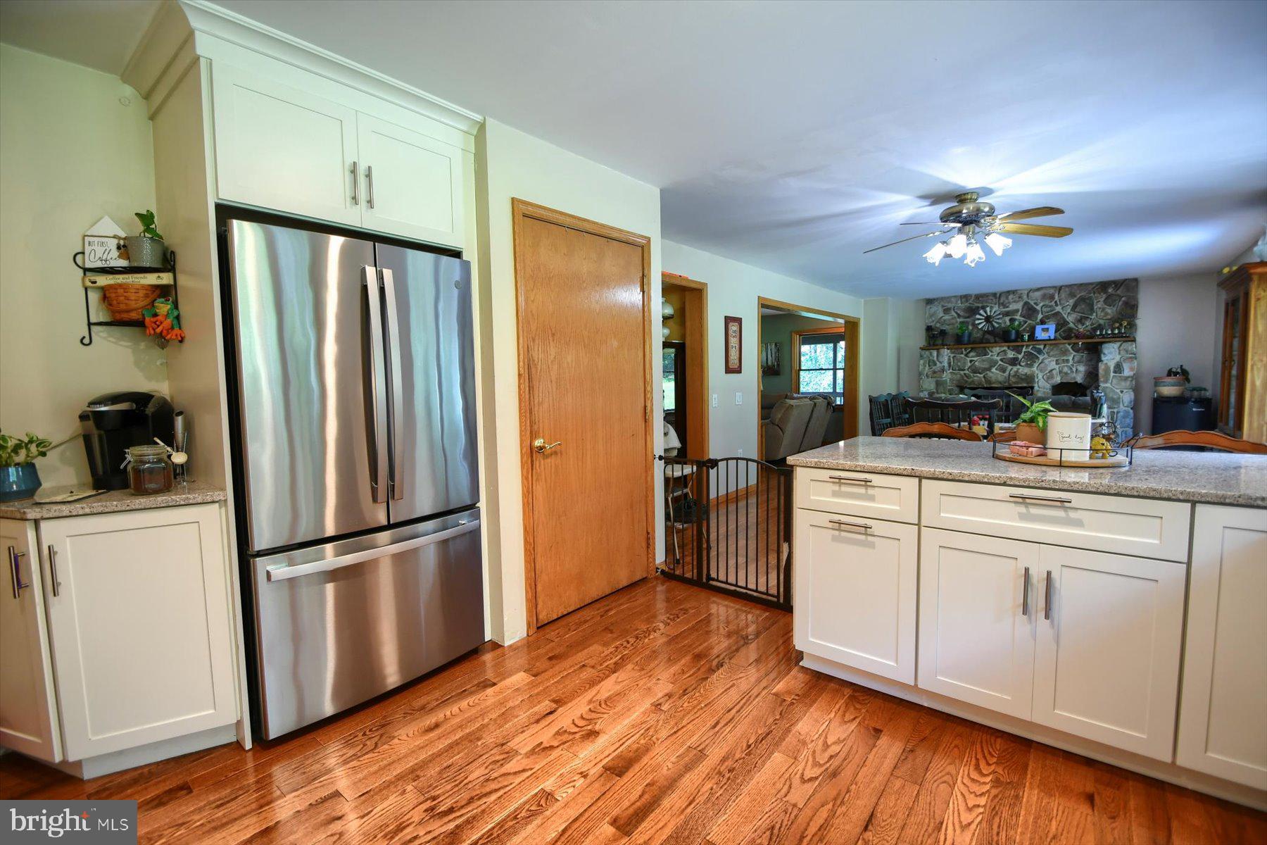 3700 Lehnenberg Road Riegelsville, PA 18077 - Photo 38 of 48 a kitchen with stainless steel appliances a refrigerator and a stove top oven