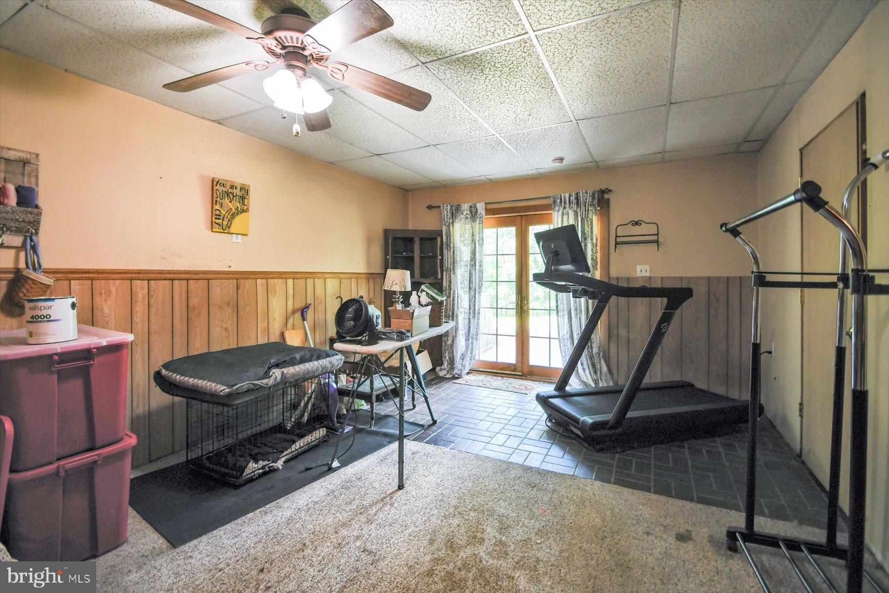3700 Lehnenberg Road Riegelsville, PA 18077 - Photo 45 of 48 a view of a room with gym equipment