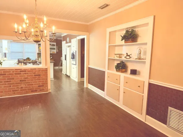 a view of a storage & utility room