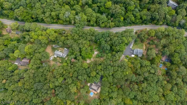 a view of a lake with a building in the background