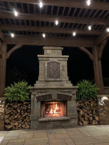 18780 Winchester Road Circleville, OH 43113 - Photo 69 of 78 outdoor fireplace