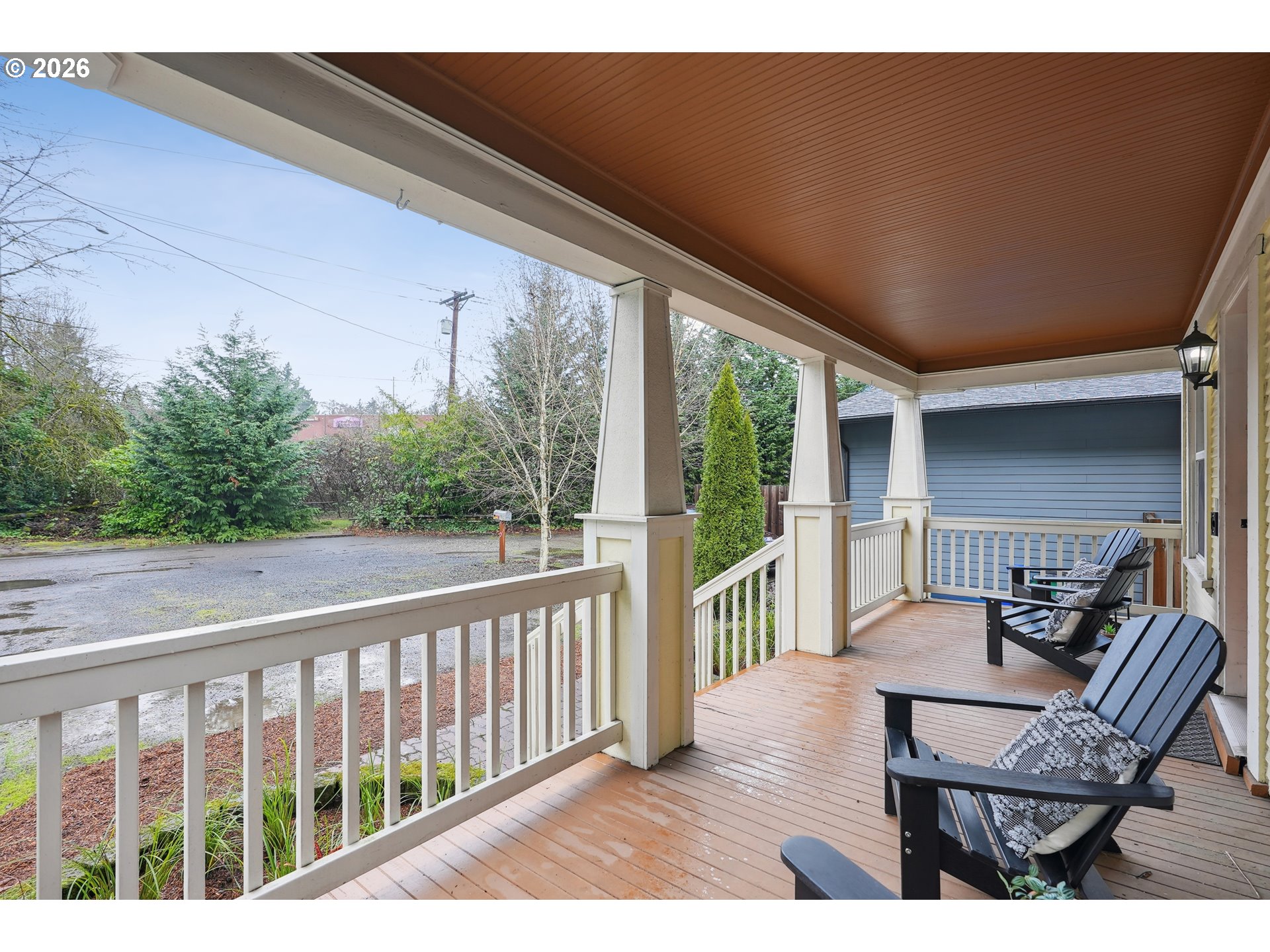 9306 Southwest 30th Avenue Portland, OR 97219 - Photo 2 of 30 a view of a balcony with furniture