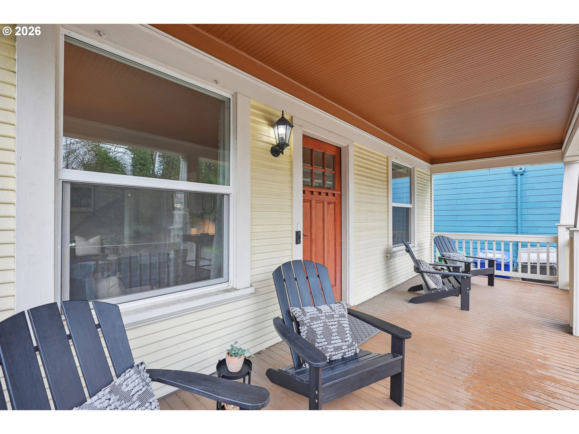 9306 Southwest 30th Avenue Portland, OR 97219 - Photo 3 of 30 a outdoor living space with furniture and a potted plant