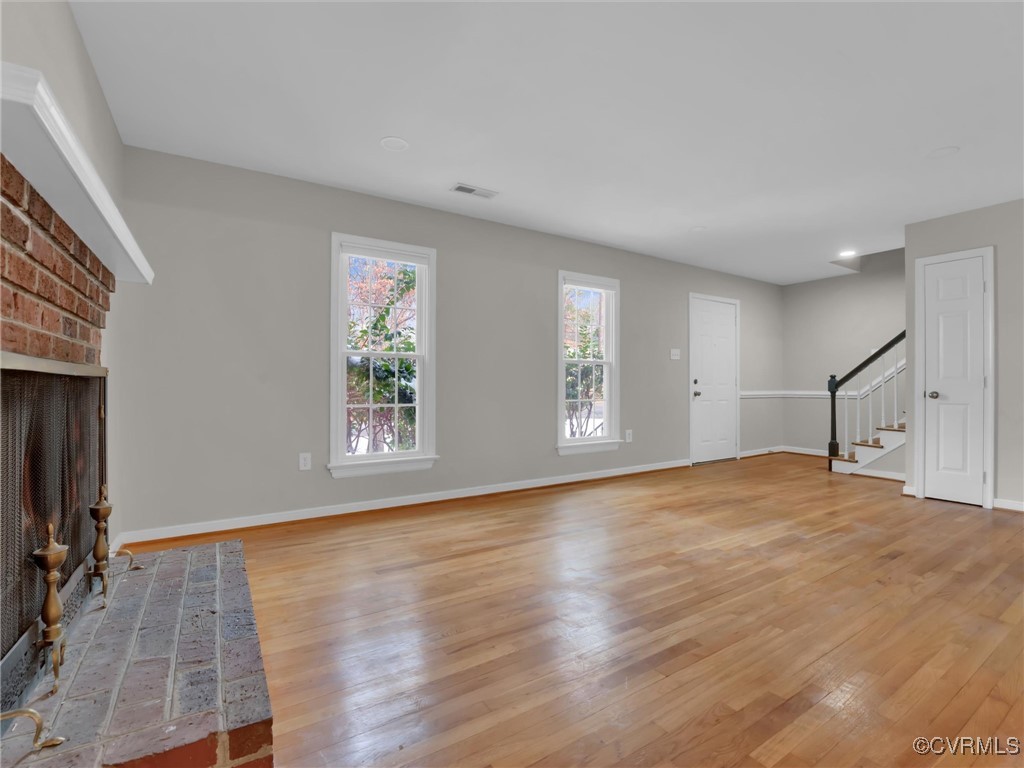 4716 Archduke Road Glen Allen, VA 23060 - Photo 13 of 33 living room featuring light hardwood flooring and