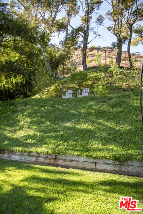 5549 Green Oak Drive Los Angeles, CA 90068 - Photo 24 of 26 a view of a garden