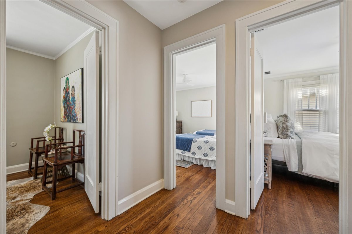2740 Asbury Avenue Evanston, IL 60201 - Photo 17 of 40 a view of a room with wooden floor and furniture
