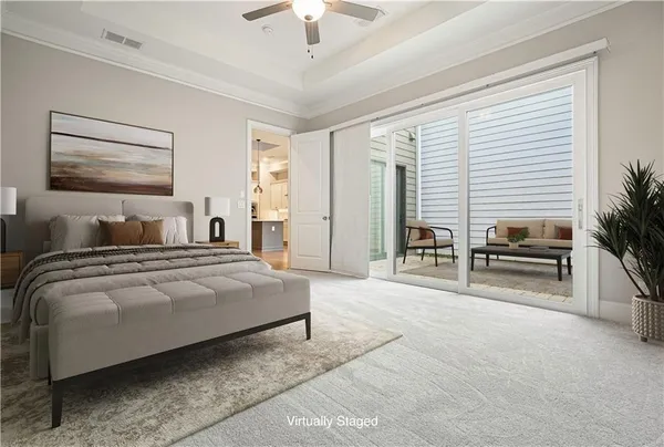 a bathroom with a double vanity sink mirror and