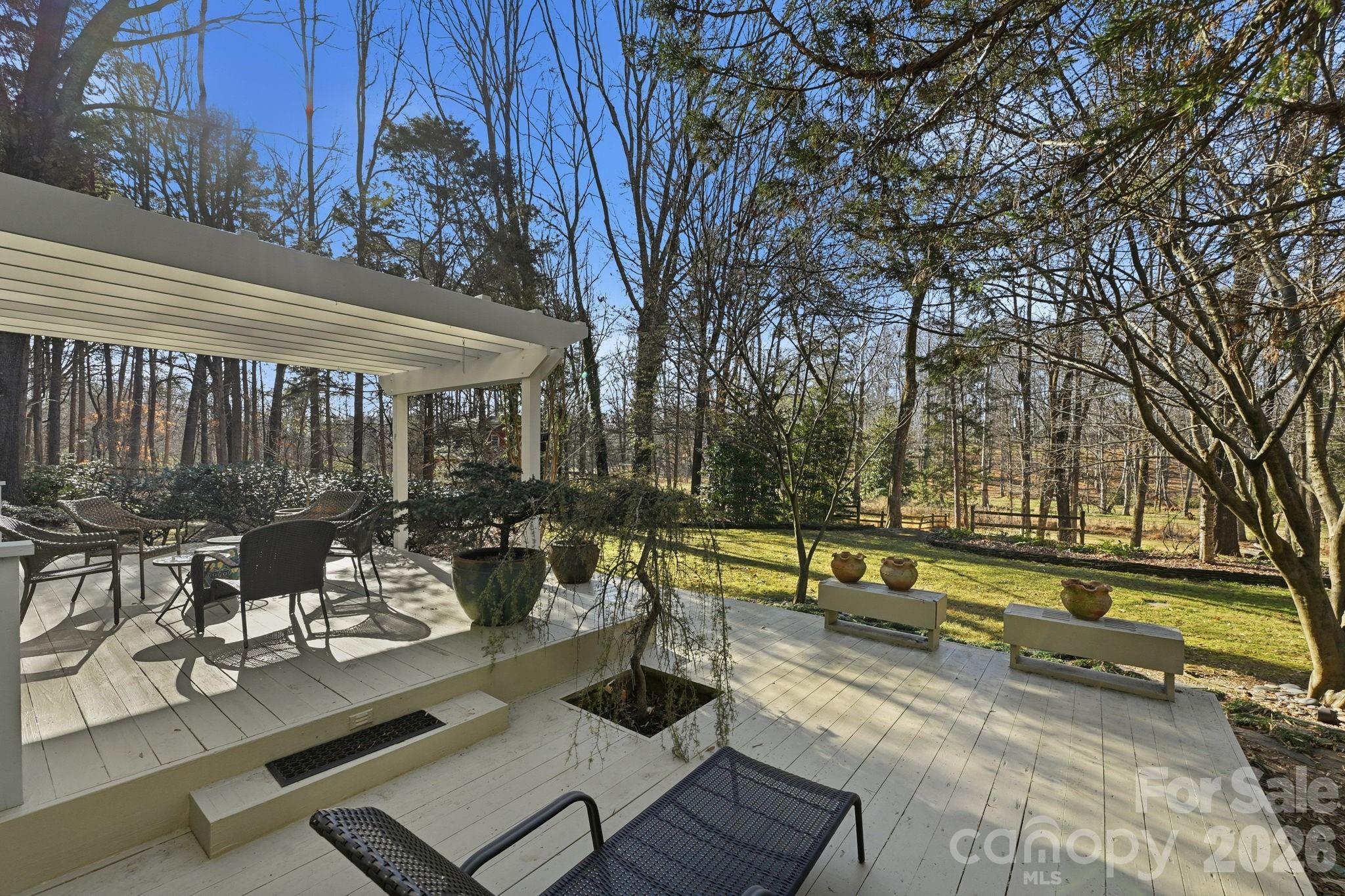 1916 Davis Road Davidson, NC 28036 - Photo 33 of 45 a view of outdoor space with seating area