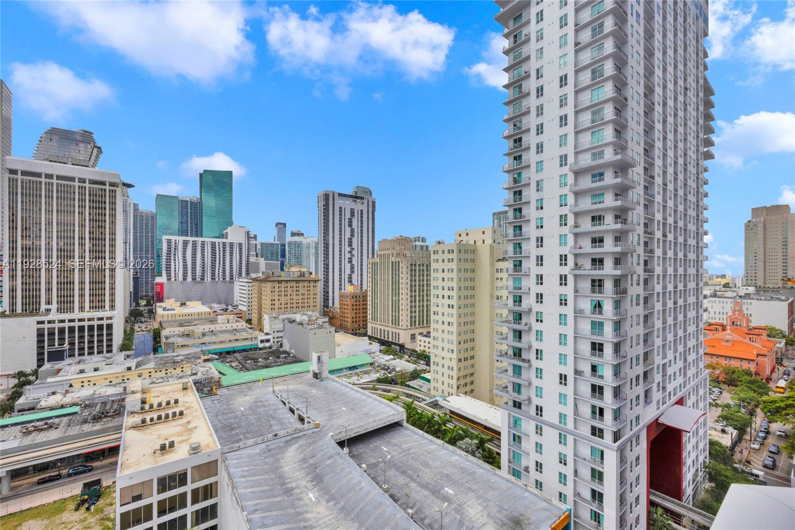 253 Northeast 2nd Street, Unit 1710 Miami, FL 33132 - Photo 20 of 22 a view of city with tall buildings