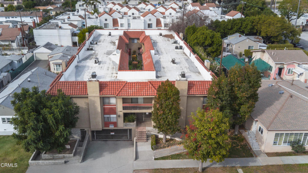 1169 Rosedale Avenue, Unit 204 Glendale, CA 91201 - Photo 24 of 27 an aerial view of multiple houses
