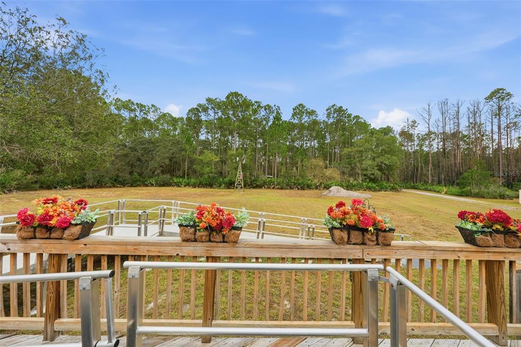 104 Ferncreek Drive Georgetown, FL 32139 - Photo 4 of 52 a view of a chairs and table on the terrace