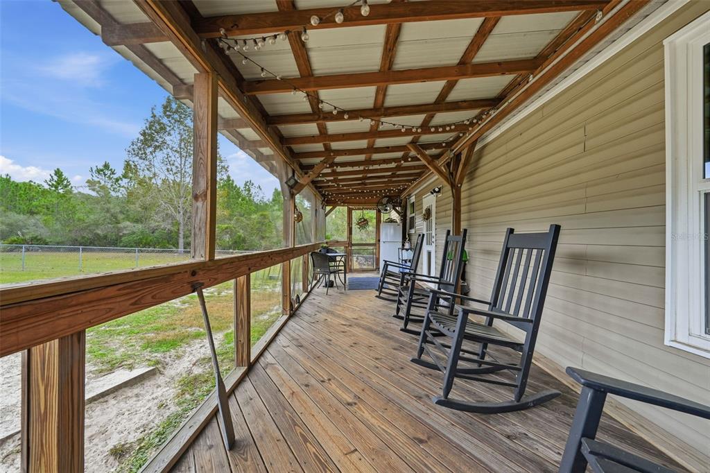 104 Ferncreek Drive Georgetown, FL 32139 - Photo 51 of 52 a view of porch with seating area