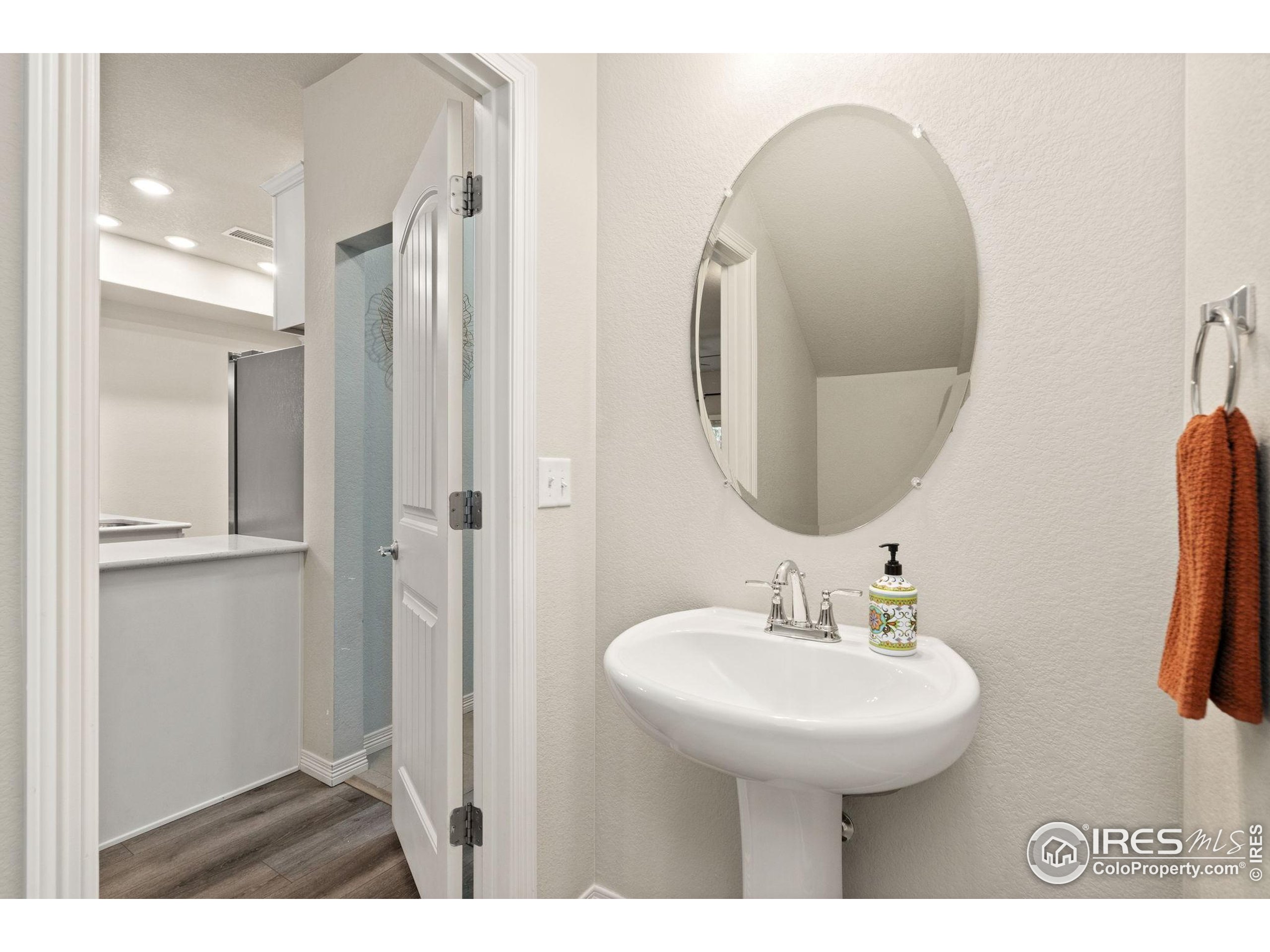 865 Winding Brook Drive Berthoud, CO 80513 - Photo 11 of 27 a bathroom with a sink and a mirror