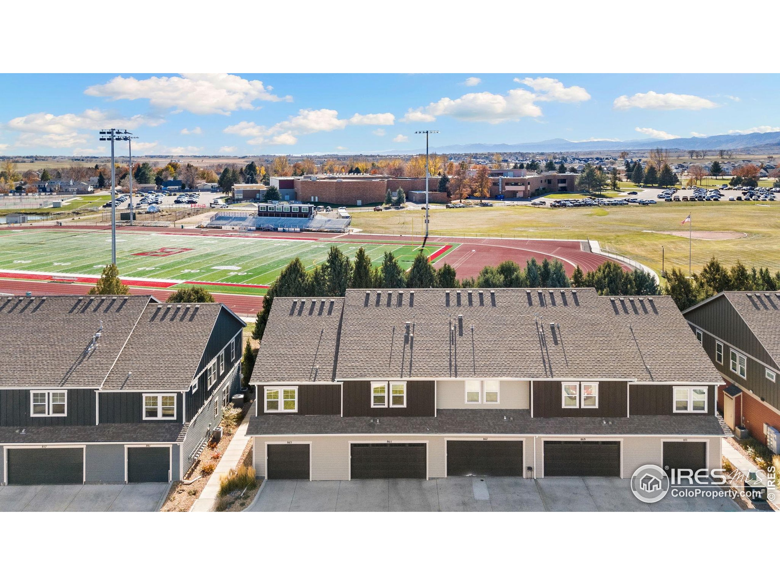 865 Winding Brook Drive Berthoud, CO 80513 - Photo 27 of 27 a view of a city with an ocean