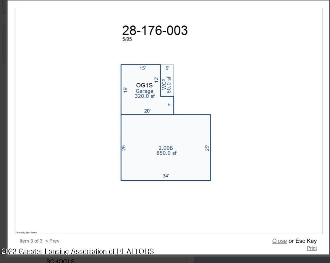4344 Hulett Road Okemos, MI 48864 - Photo 47 of 48 Hulett drawing 2