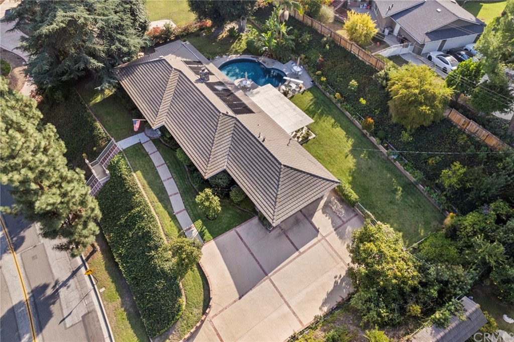 610 Laguna Road Fullerton, CA 92835 - Photo 3 of 29 an aerial view of a house