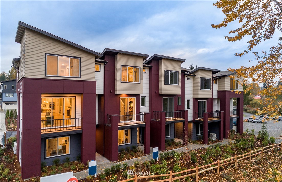 508 237th Street Southeast, Unit C Bothell, WA 98021 - Photo 1 of 21 a front view of residential houses