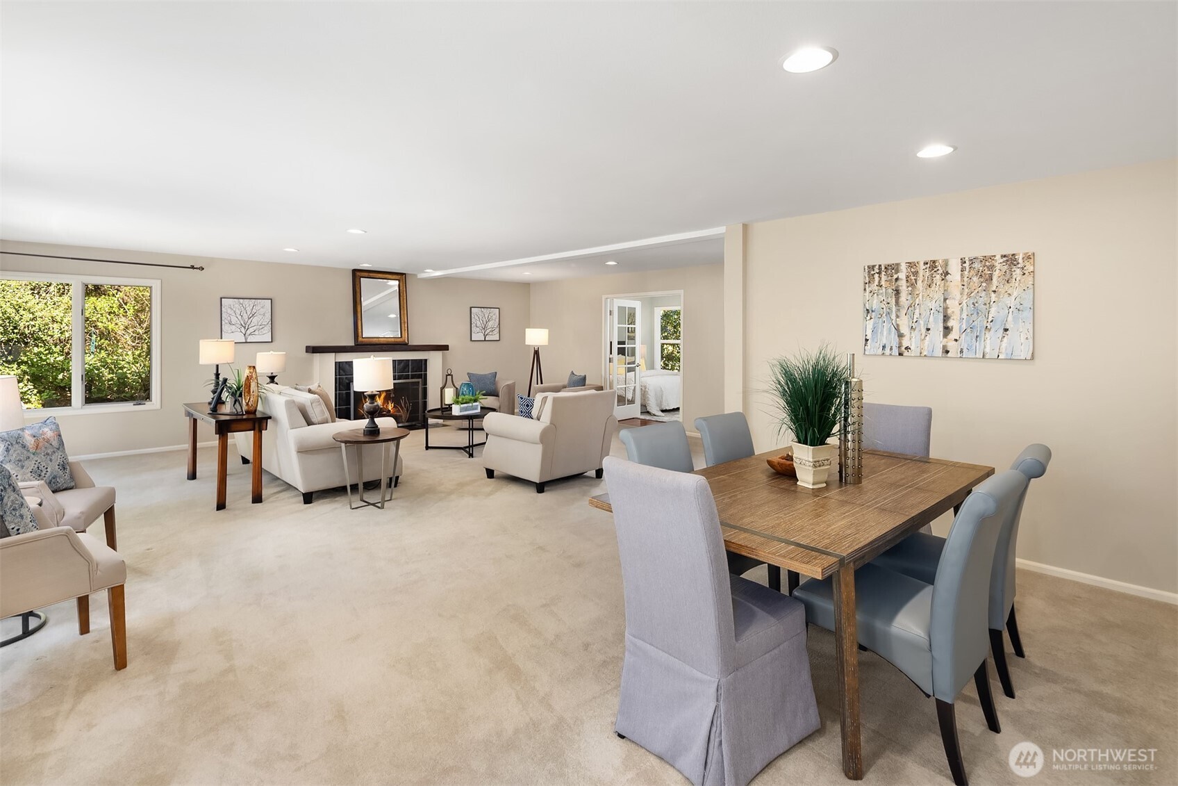 16309 110th Avenue Northeast Bothell, WA 98011 - Photo 15 of 38 a living room with furniture and a table