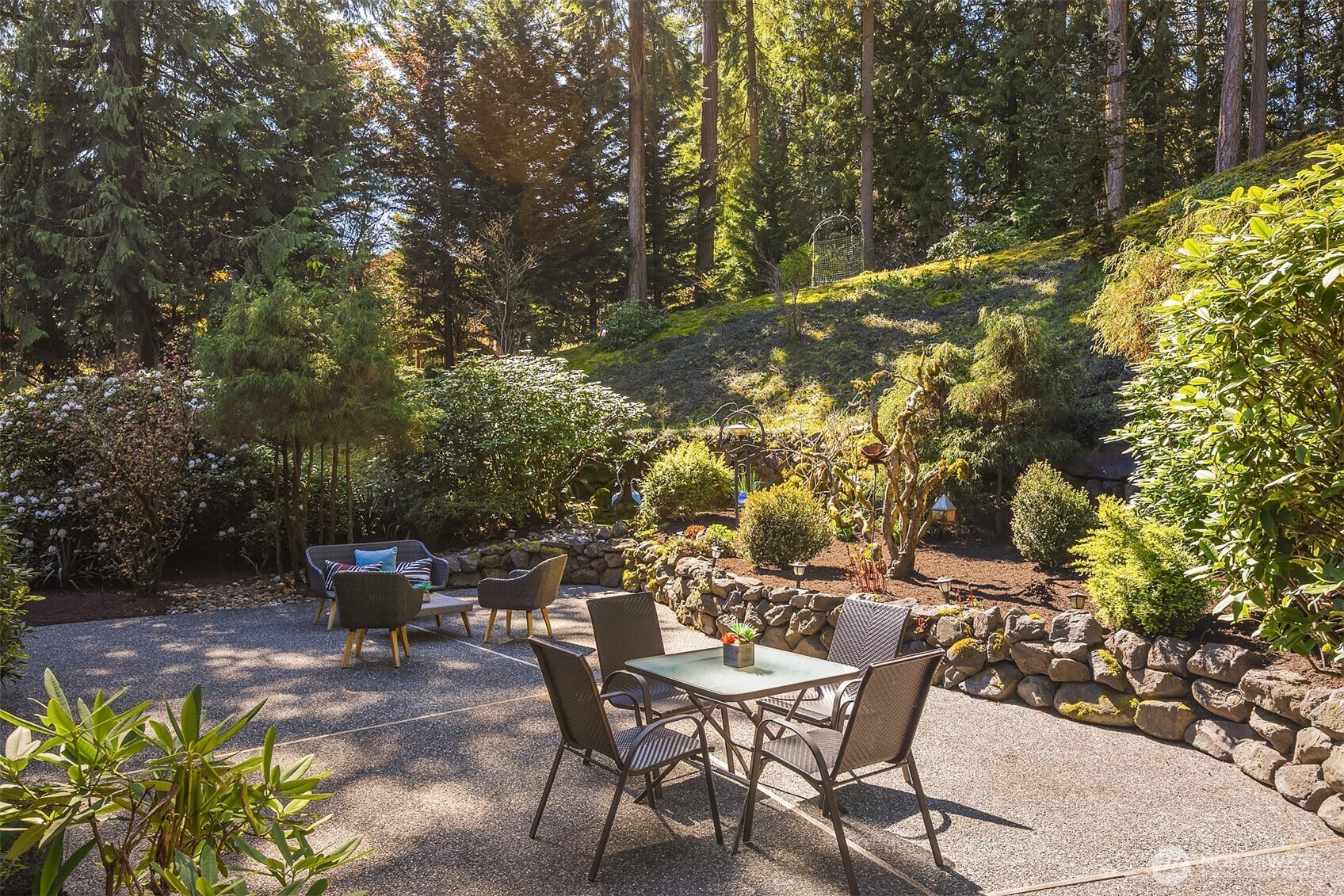 16309 110th Avenue Northeast Bothell, WA 98011 - Photo 36 of 38 a view of a backyard with sitting area