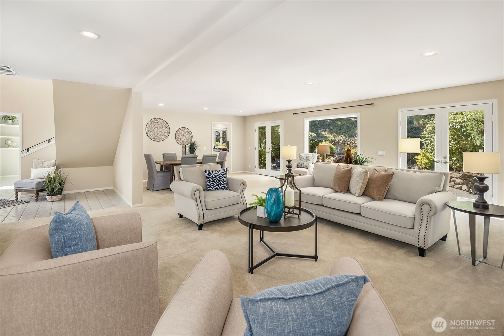 16309 110th Avenue Northeast Bothell, WA 98011 - Photo 10 of 38 a living room with furniture and a large window
