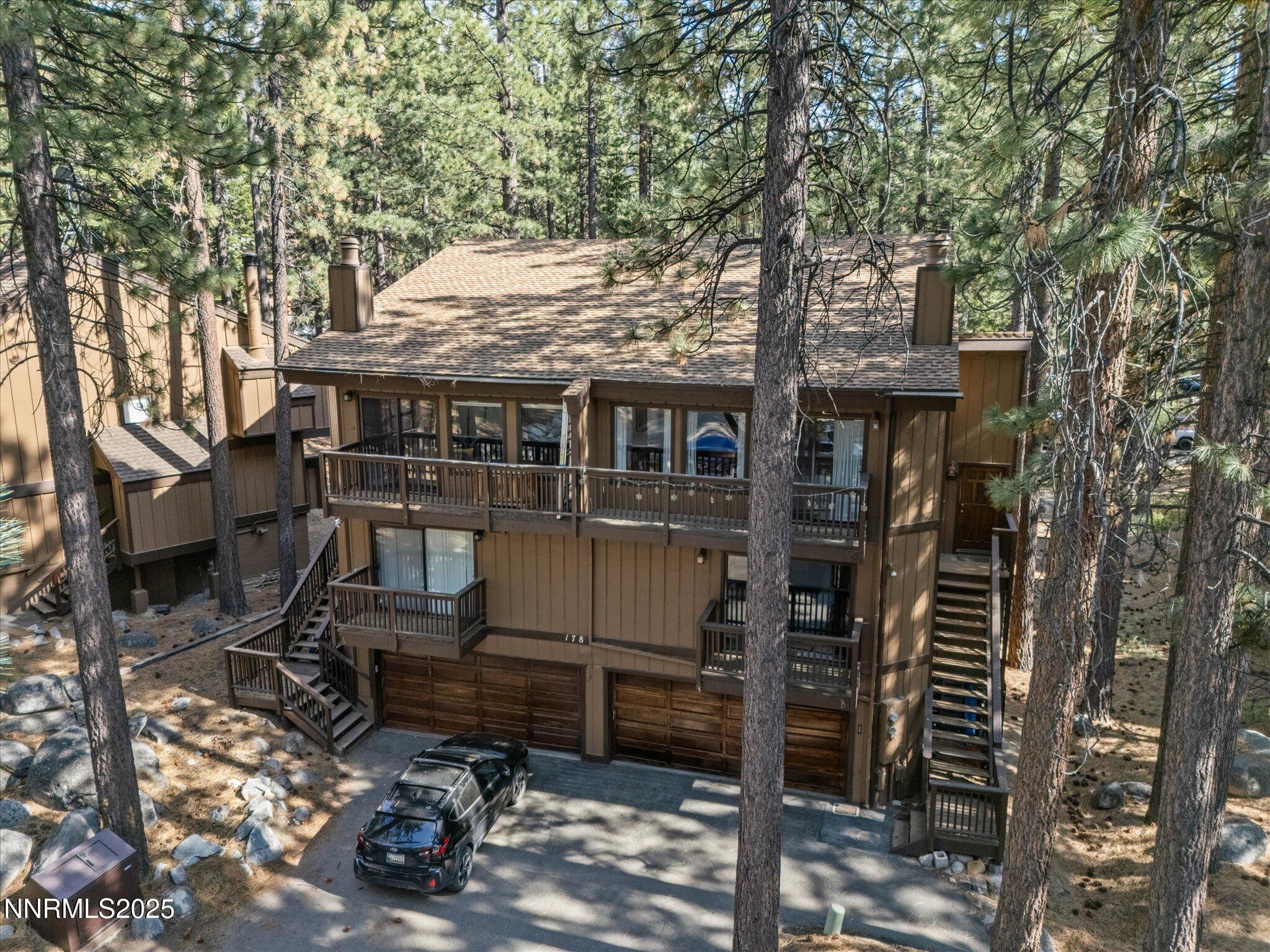 178 Tahoma Circle, Unit B Stateline, NV 89449 - Photo 35 of 52 a house view with a backyard space