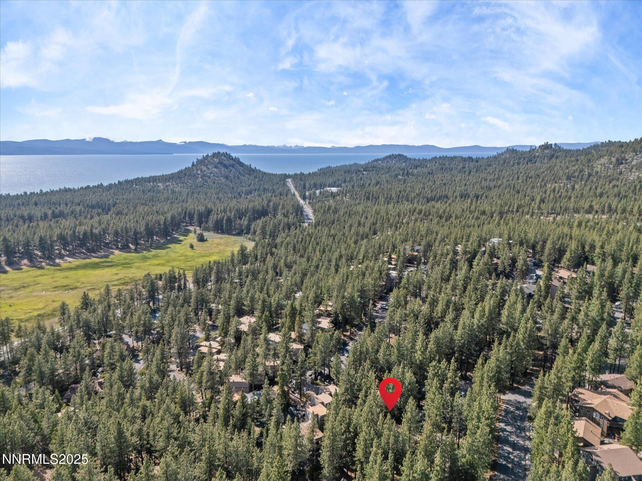 178 Tahoma Circle, Unit B Stateline, NV 89449 - Photo 44 of 52 a view of a city with mountains in the background