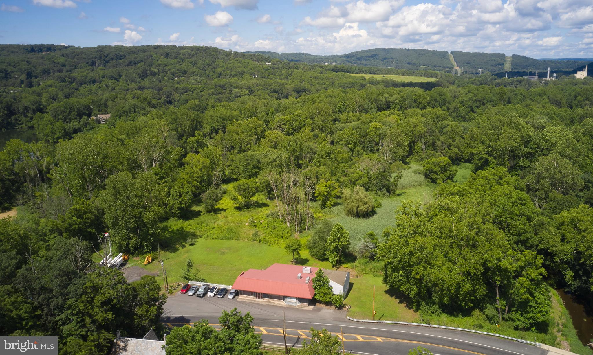 9755 Easton Road Upper Black Eddy, PA 18972 - Photo 6 of 11 an aerial view of a houses with yard