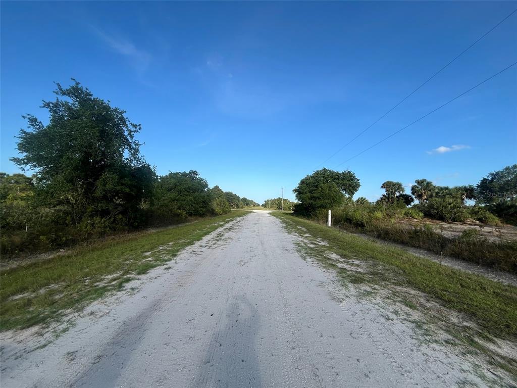 16058 290th Street Okeechobee, FL 34972 - Photo 10 of 16 a view of a road with a yard
