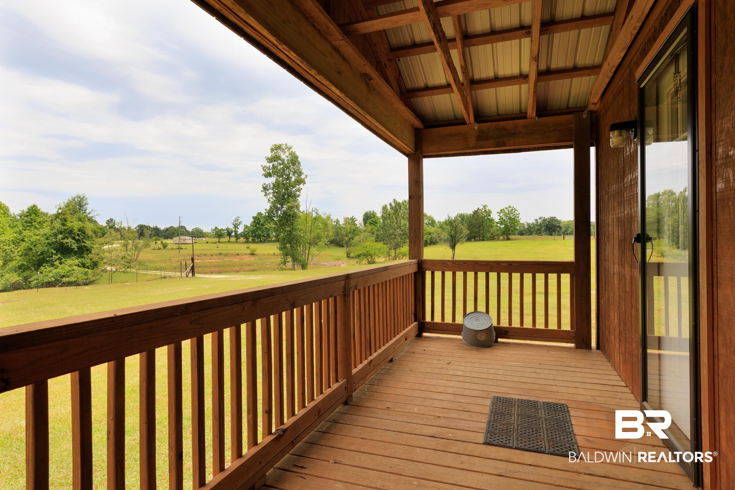 6725 Upper Creek Road Flomaton, AL 36441 - Photo 54 of 61 Wooden deck featuring a view of rural / pastoral area