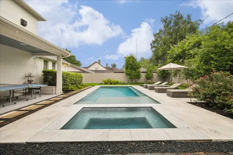 a view of outdoor space deck and living room