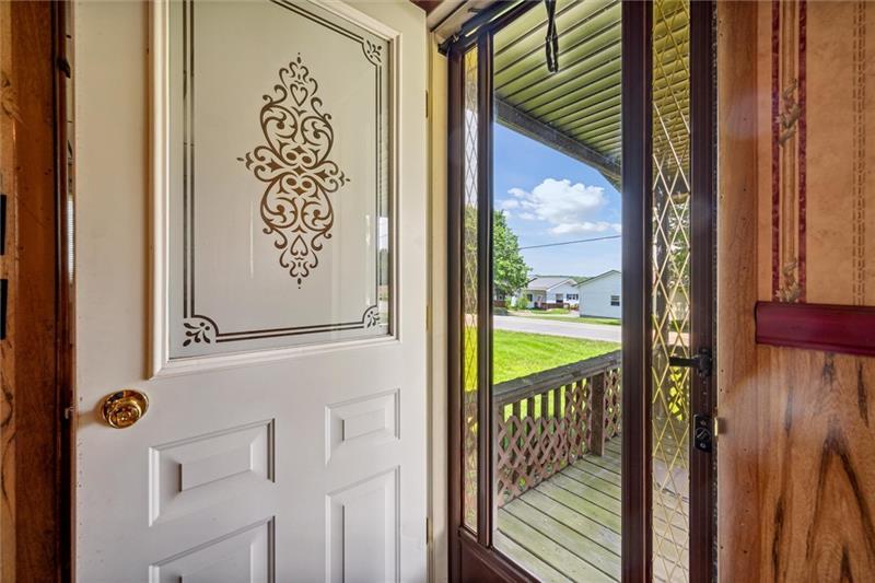789 Mahoning Road Templeton, PA 16259 - Photo 12 of 41 a view of a balcony from a door