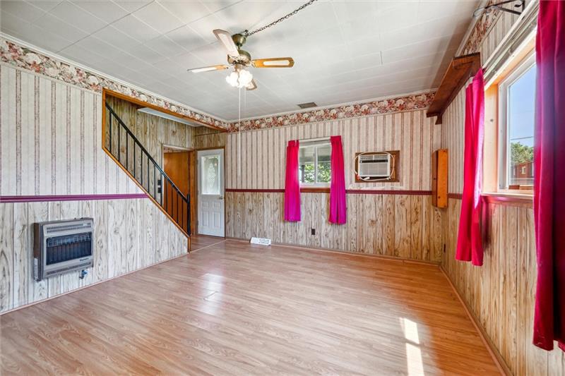 789 Mahoning Road Templeton, PA 16259 - Photo 13 of 41 a view of entryway with wooden floor and stairs