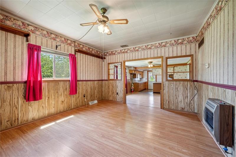 789 Mahoning Road Templeton, PA 16259 - Photo 14 of 41 a view of a porch with wooden floor and windows